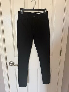 rag @ bone NWT Tina High-Rise Skinny Jeans in Black Size 26